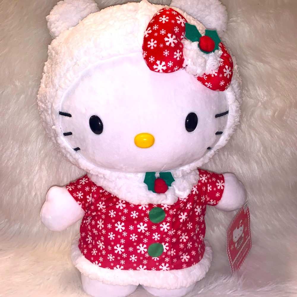 NEW!! HELLO KITTY CVS CHRISTMAS GREETER ( IN HAND ) FAST SHIPPING !!